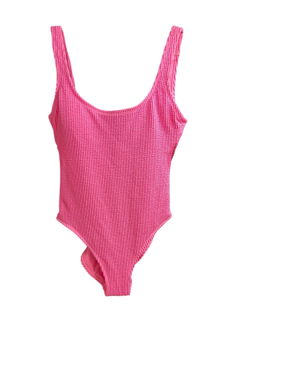 Salt + Cove Hot Pink Textured One-Piece Swimsuit